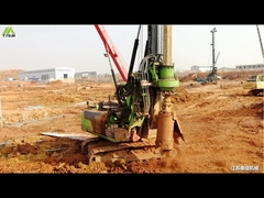How does a rock drilling bucket work?
