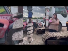 How is the 35 to 75rpm Engineer Hydraulic Earth Auger applied?