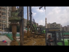 What is the working diameter of the soil drilling bucket?