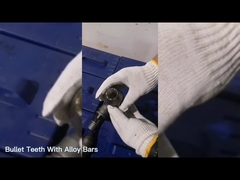 piling tools drilling bucket rock auger 25mm b47k22 bullet teeth