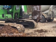 Open-Type Drilling Bucket