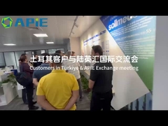 Turkiye Customers Visit APIE for International Exchange and Cooperation