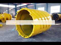 Spare Parts Core Barrel With Bullet Teeth for Boring Piling Equipment