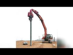 excavator mounted vibro hammer