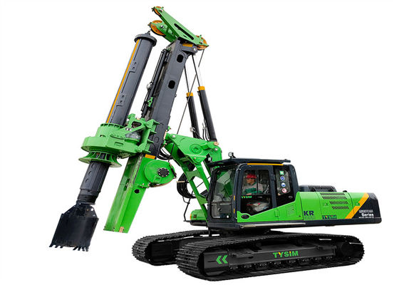 125KN/M Low Headroom Piling Rig