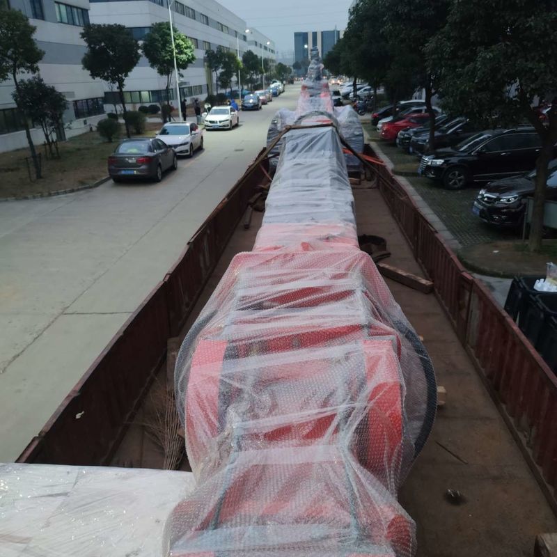 KM150 Loader Excavator Clam Shell Telescopic Arm For Construction Works