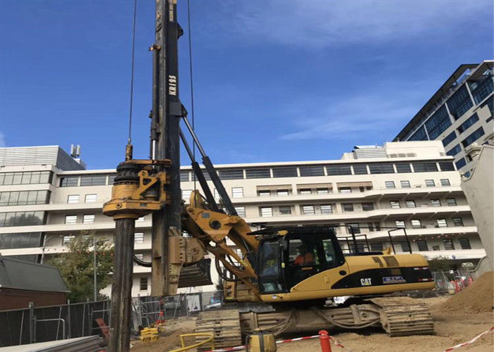 Mate Rig Machine 125kNm 43m Crawler Mat Machine For Piling Mini Rotary Drilling Rig ...