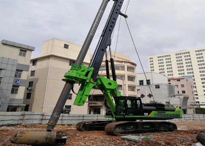 Rpm Rig Model 5 To 26Rpm Hydraulic Pile Machine Rotary Head Drilling Rig With CAT ...