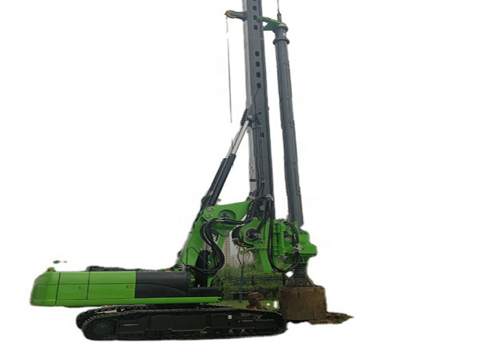 165kNm 80m/Min Hydraulic Pile Machine Hole Rotary Auger Drilling Rig ...