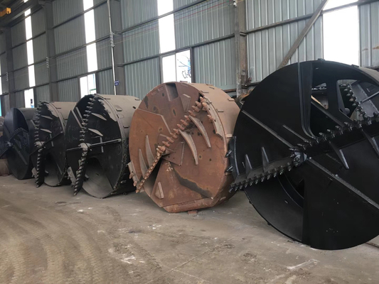 Hard Rock Bit Drilling Bucket Rock Tools 800mm For Drilling Equipments
