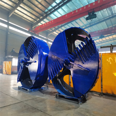 Diameter 2200mm Soil Drilling Bucket Wirh Flat Teeth For Pile Foundation