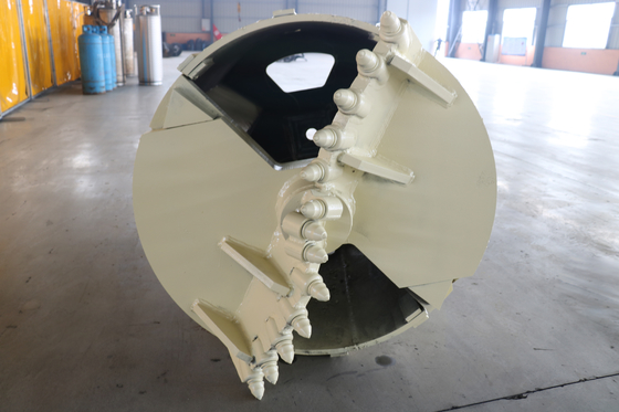 2000mm Dia Rig Tool Rock Drilling Bucket With Bullet Teeth B47k22h