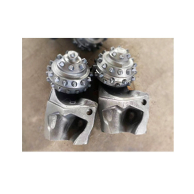 Rock Teeth Hard Rock Drilling Bucket 40rpm Welding Type Roller Bits Detachable