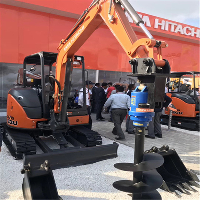 Excavator Clay Drilling Machine Hydraulic Earth Auger Attachment Construction Works