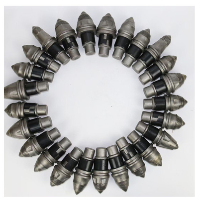 Rotary Auger Round Shank Teeth Core Barrel Cutter Bits 19mm 22mm