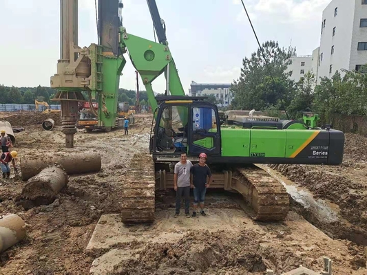 ISO KR360E Hydraulic Rotary Pile Rig Track Width Max 4300mm