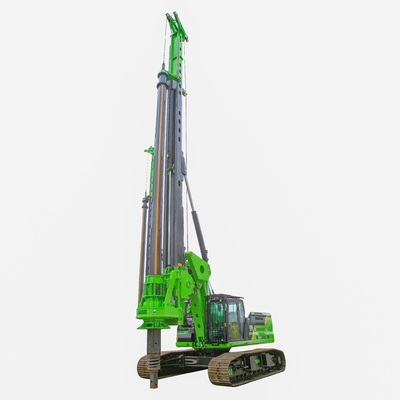 KR220C Hydraulic Auger Pile Rig Foundation Drilling Machine With CAT Chassis