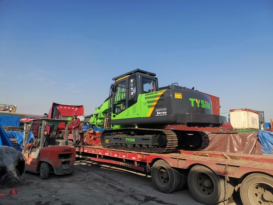Construction Works Rotary Drilling Rig Machine 50kN.M Hydraulic Piling