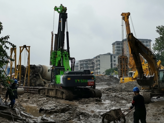 Short Height 8.5m Piling Rig 60m Drilling Depth 20t Weight 150kW