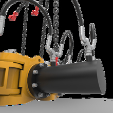 High Strength Hydraulic Pile Steel Breaker For Cutting Pile Foundation