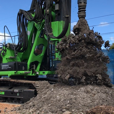 Single Drum 60T Multipurpose Drilling Rig 150rpm With 1000m Drilling Depth