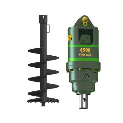 Powerful Max Torque 5477 Nm Hydraulic Earth Auger for Soil Digging