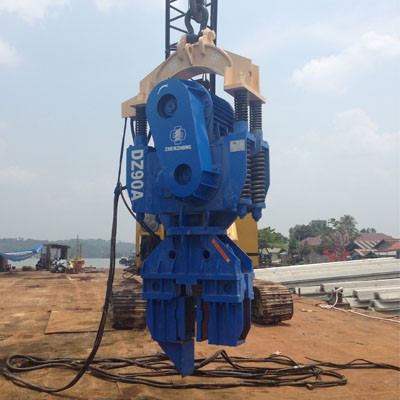 Automated engineering equipment APZ120A for Construction Piling Machinery Electric Vibro Hammer