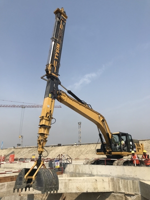 High Quality KM150 Motorized Safety Small Wheel Robot Boom Excavator Telescopic Arm