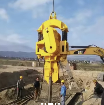 APZ150A Vibro Hammer Electric Type Drivig Tube And Pipe Pile For Construction
