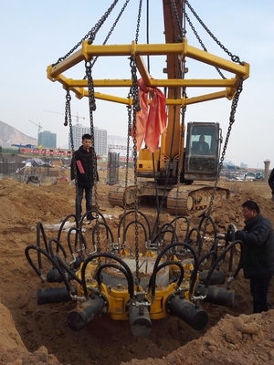 Custom Size Save Human Effort Hydraulic Concrete Multi Module Breaking Pile Breaker