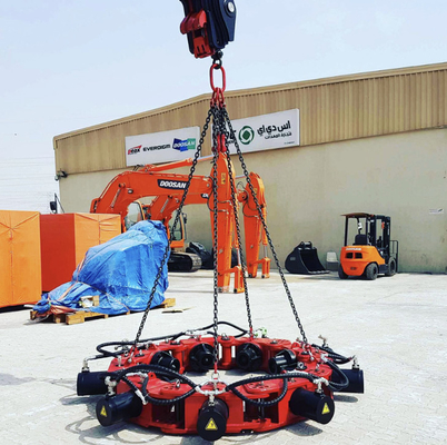 China Manufacturer Hydraulic Pile Breaker Round Concrete Pile Head Breaker