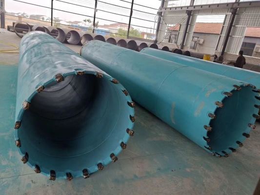 Casing Rig Pvc Pilling Rig Drill Pipe Casing 1900mm Double Wall Single Wall Casing Pipe