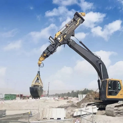 Under Ground Work Excavator Telescopic Boom For Wheeled Excavators