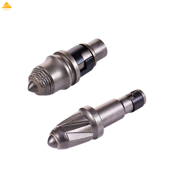 Construction Machinery Parts Hard Rock Tungsten Carbide Drill Bullet Teeth With Durable Design Essential