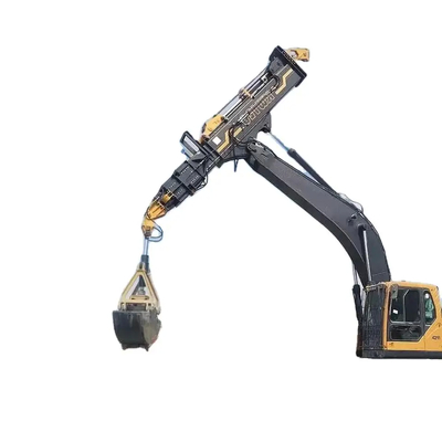 1.2m3 Bucket Capacity Clamshell Telescopic Arm Recommended For Excavators ≥36t