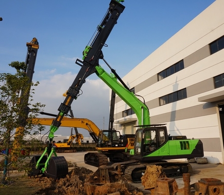 1.2m3 Bucket Clamshell Telescopic Arm For Excavator ≥36t Heavy Duty Performance