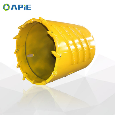 High Quality Rotary Drilling Tools 1500mm Drilling Bucket Core Barrel With Bullet Teeth
