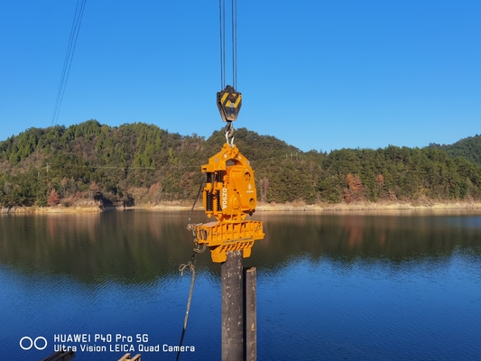 Excavator Pile Driving Machine Vibro Hammer for Road and Bridge Construction