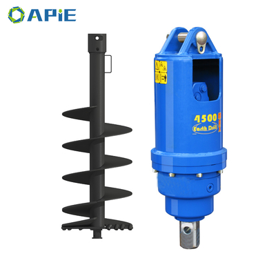 Multi-Functional Earth Auger Attachment Efficient Drilling Machine Auger Suitable for All Soil Types