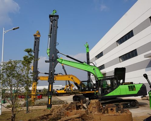 Reach Max. Vertical Digging Radius 22370mm Clamshell Telescopic Arm for 5770mm Max. Hoisting Height
