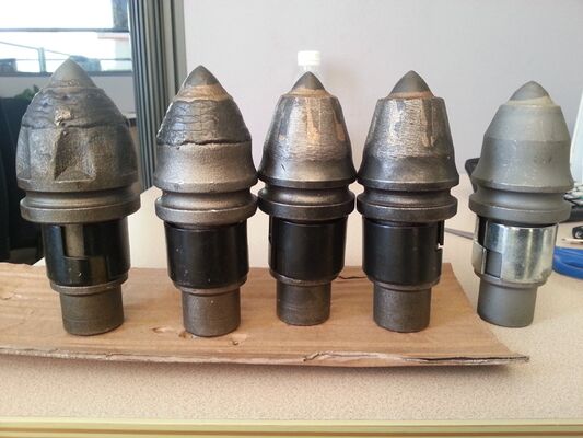 Forging Processing Bullet Teeth Drilling Rig Tool with Alloy Head Size 9-30mm and Model B47K22 for Rotary Drilling