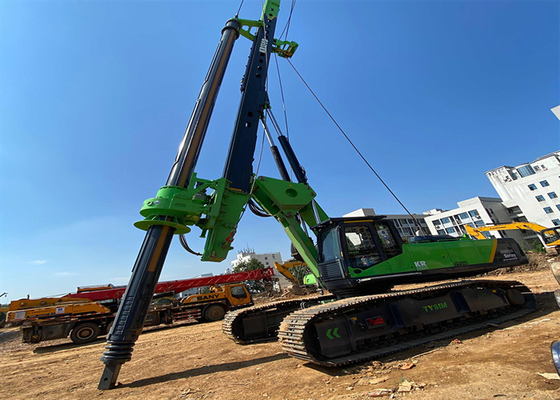 Tysim 26m 2000mm Auger Drilling Rig Hydraulic Rotary Drilling Machine