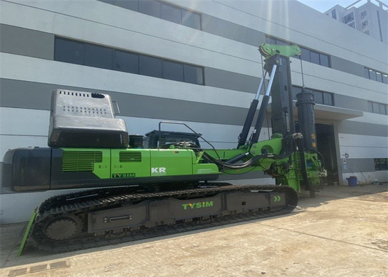 320KnM Rotating Head Drilling Rig 34.3mpa Hydraulic Crawler Drill Machine