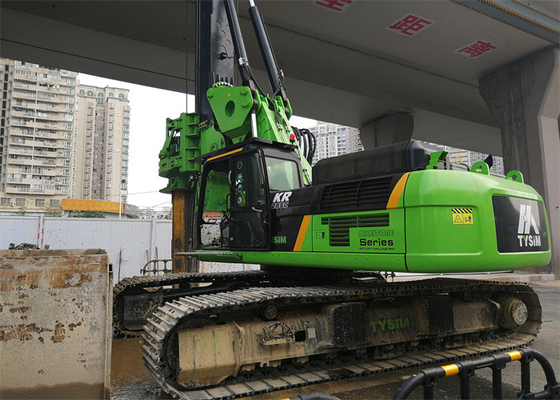 220kN 2m Low Headroom Piling Rig Concrete 31.2M Pile Boring Machine
