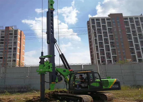 140KN Helical Pile Driver Hydraulic Multifunctional Excavator Bore Drilling Machine