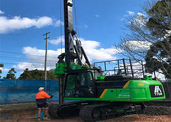 600mm Hydraulic Crawler Drill Machine Multifunctional Excavator Mounted Vibratory Pile Driver