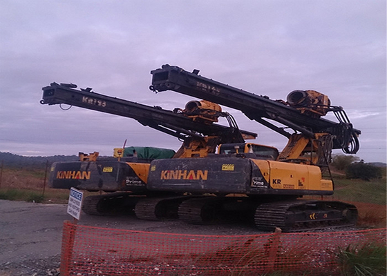 Foundation 2.8km/H 37m Depth Multifunctional Drilling Rig Hydraulic Crawler Drill Machine