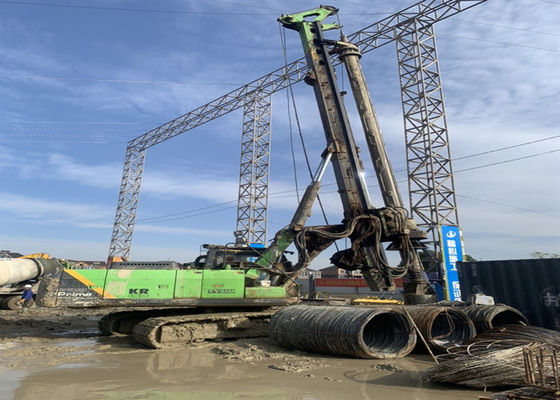 125kNm Construction Projects Used Piling Rig Crawler Hydraulic Auger ...