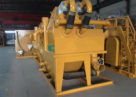 Impeller Wear Resisting Drilling Mud Desander Alloy Cyclone Desander Machine 24.2kw