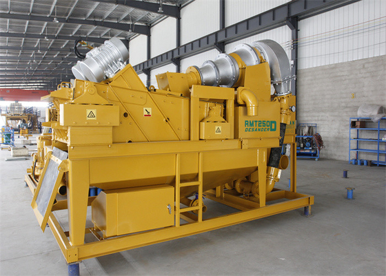 RMT100A Hydrocyclone Drilling Mud Desander 100m3/M Mud Slurry Recycling Machine